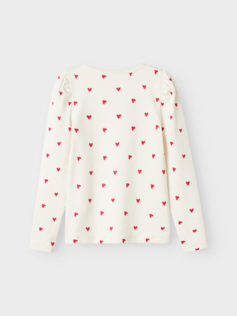NAME IT Majica Slim sa srcima - Slika 3