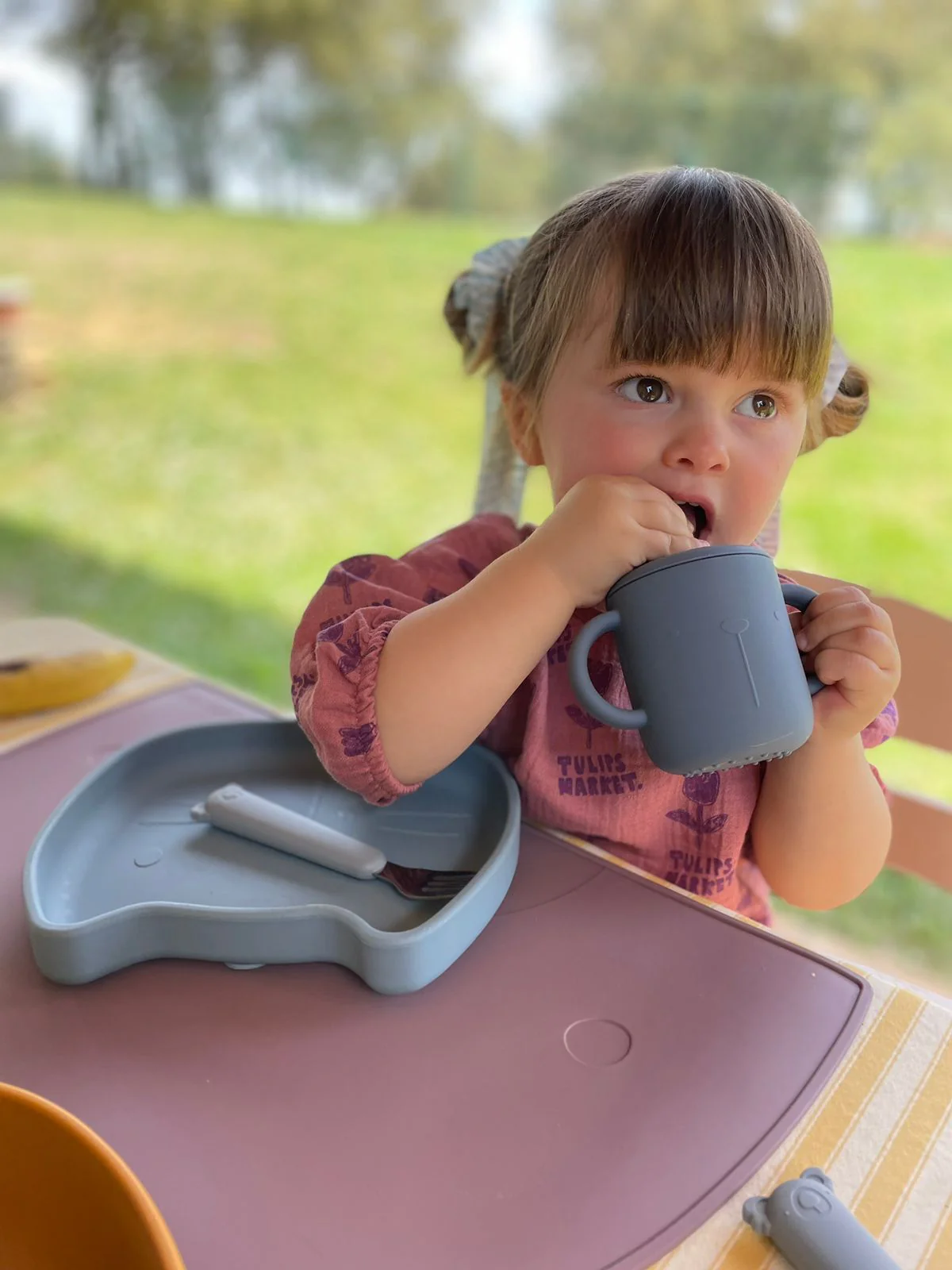 The Cotton Cloud Set silikonskih čašica Funky dogs