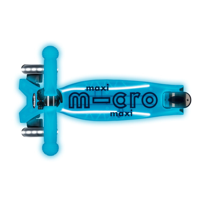 Maxi Micro Deluxe GLOW LED Plus plavi (5-12god) - Slika 5