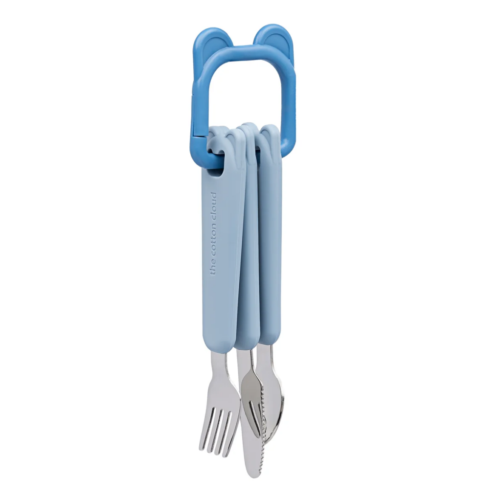 The Cotton Cloud Set za jelo Cobalt