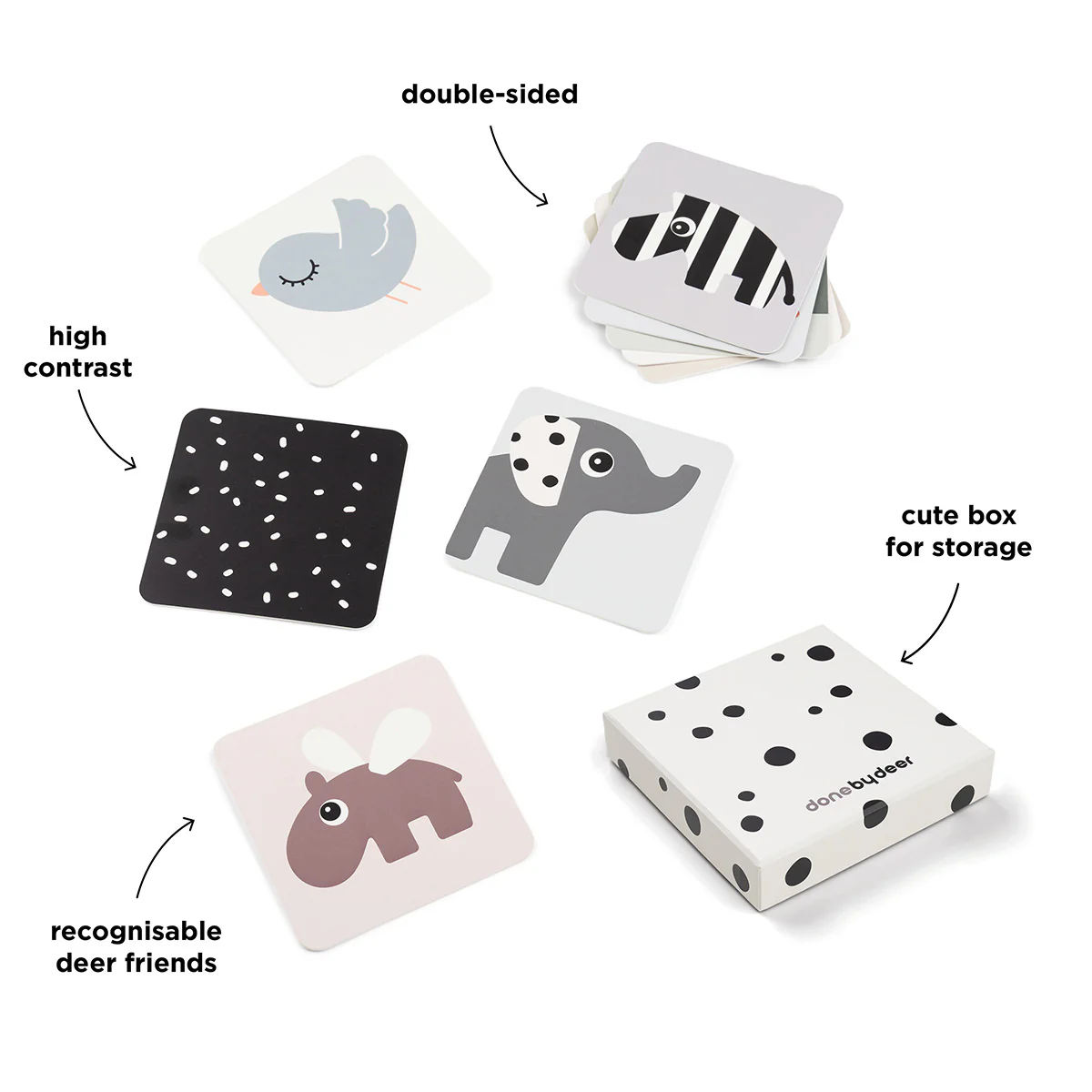 Done by deer kontrastne kartice Elphee - Slika 6