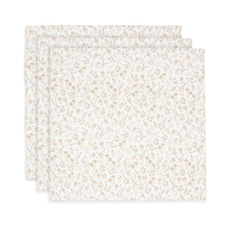 Jollein Tetra pelena Bloomy 70 x 70 cm 3kom