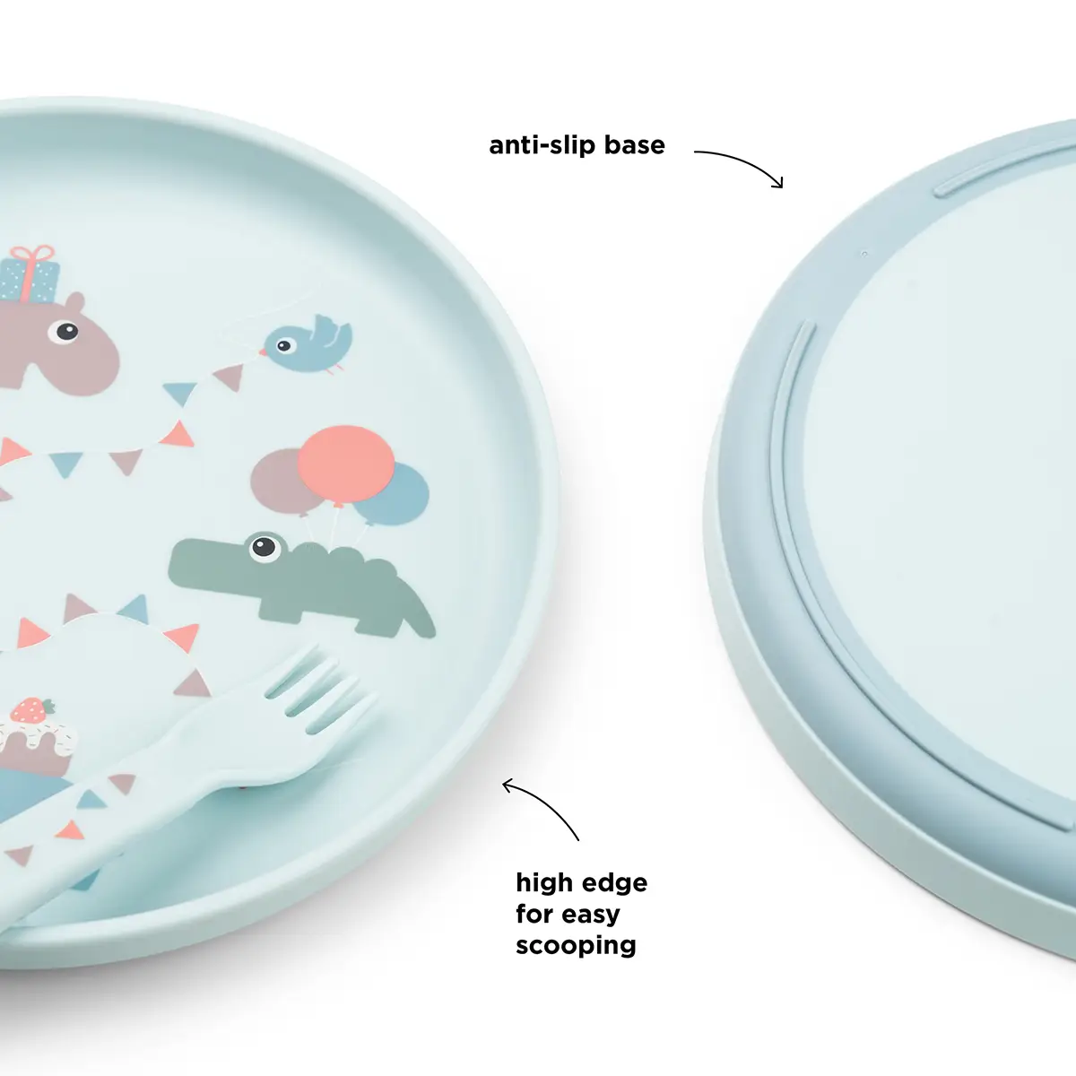 Done by Deer set za jelo Foodie Celebration Blue - Slika 2