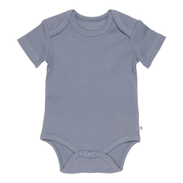 Little Dutch bodi kratak rukav Blue 62-68
