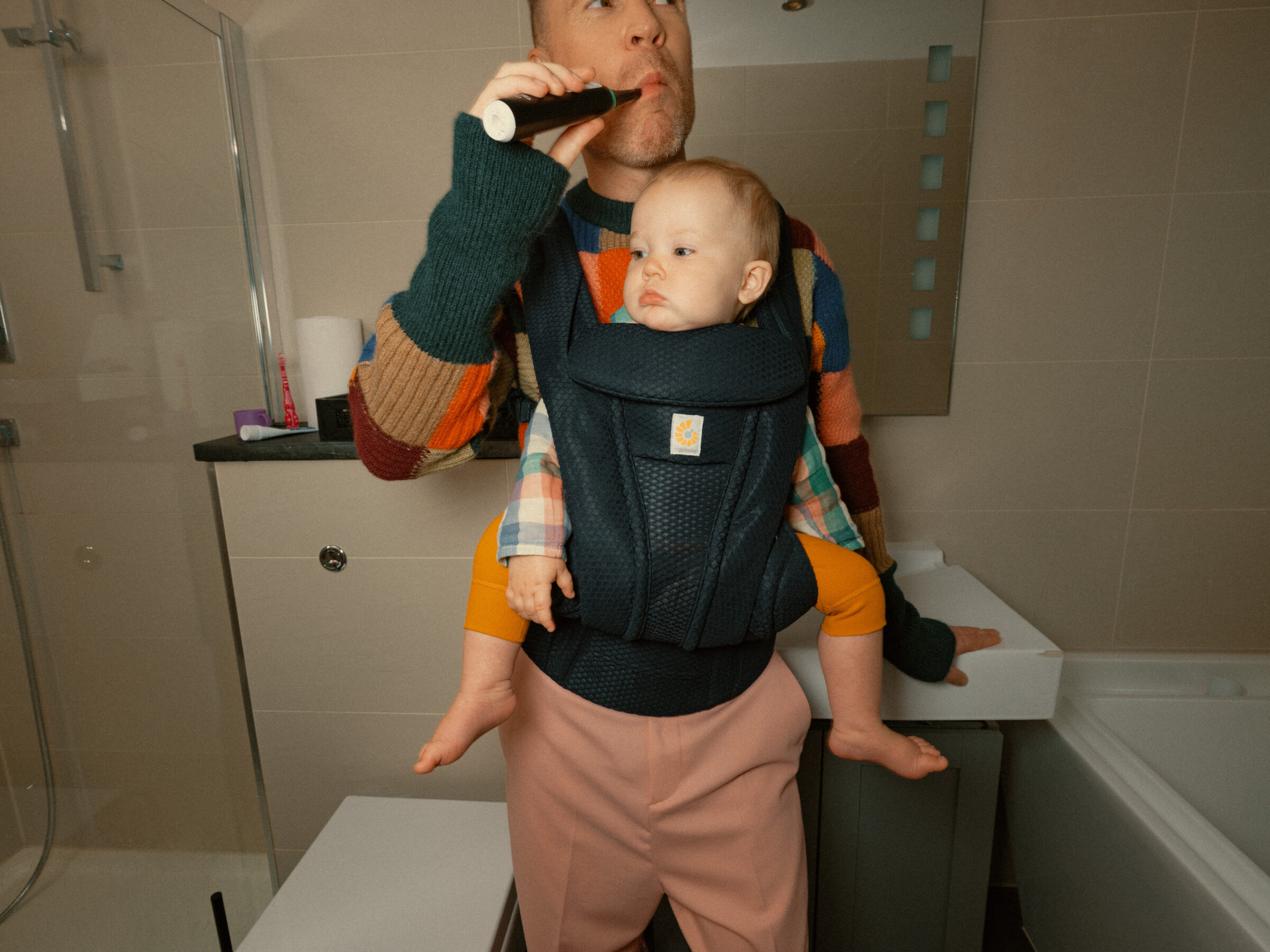 Ergobaby Omni Deluxe Mesh nosiljka – Midnight Blue